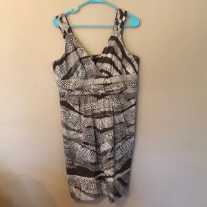 BCBG pattern dress